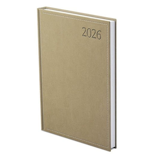 Határidőnapló TOPTIMER Traditional T012 B/6 heti fehér lapos bézs 2026. kép