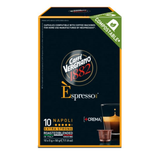 Kávékapszula CAFFÉ VERGNANO Nespresso Napoli 10 kapszula/doboz kép