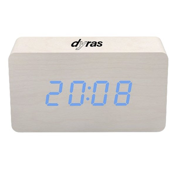 Ébresztőóra DYRAS ALCL-002WH fehér kép