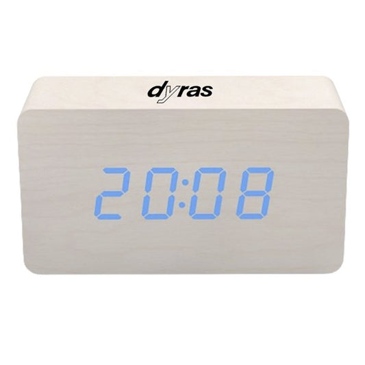 Ébresztőóra DYRAS ALCL-002WH fehér kép