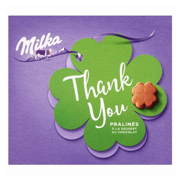 Csokoládé MILKA ThankYou csokoládékrémes 110 g kép