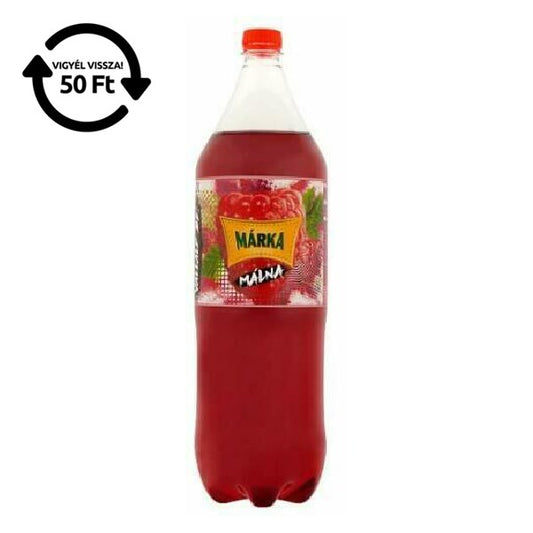 Üdítőital szénsavas MÁRKA málna 2L DRS kép