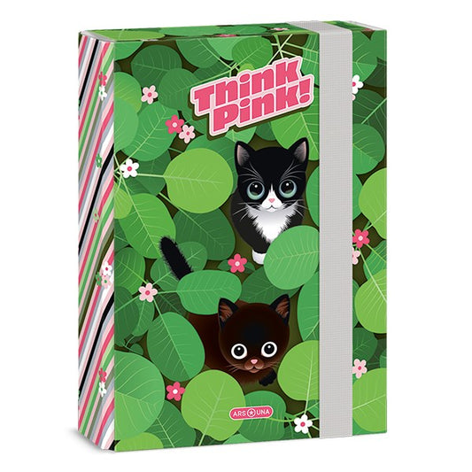 Füzetbox ARS UNA A/5 Think Pink kép