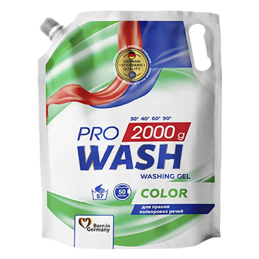 Folyékony mosószer utántöltő PROWASH color 2L kép