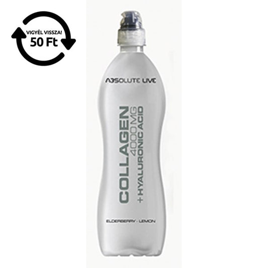Sportital ABSOLUTE LIVE Kollagén+Hialuronsav bodza-citrom 900 ml DRS kép