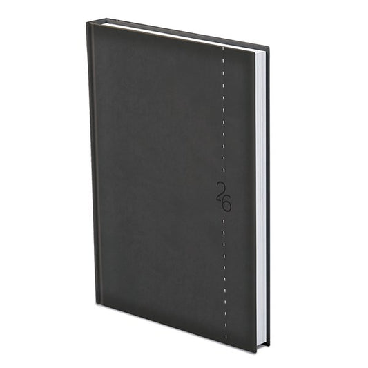 Határidőnapló TOPTIMER Linea L011 B/5 heti fehér lapos sötétszürke 2026. kép