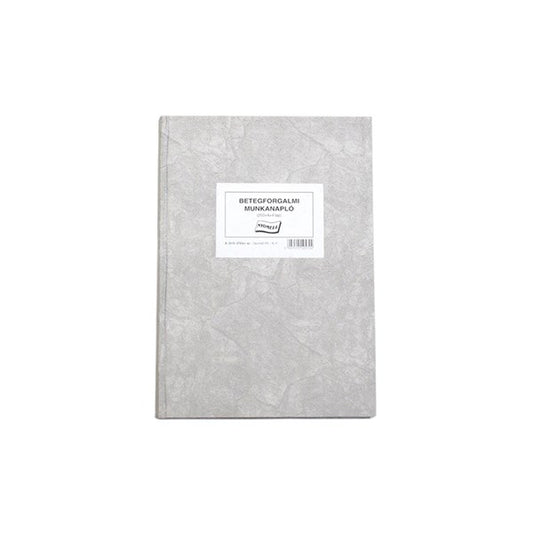 Nyomtatvány betegforgalmi munkanapló A/4 álló 250+4+4 lapos kép