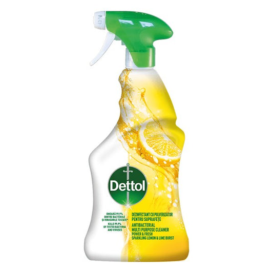 Fertőtlenítő felülettisztító spray DETTOL Power&Fresh citrom és lime 500 ml kép