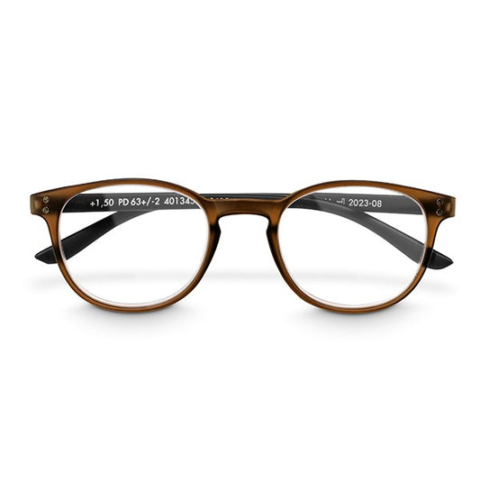 Olvasószemüveg műanyag HAMA +3,0 barna-fekete kép