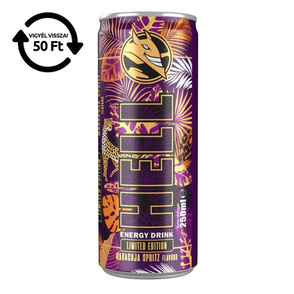 Energiaital HELL Maracuja Spritz 0,25L DRS kép