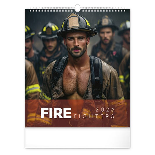 Falinaptár REALSYSTEM 300x340mm álló Firefighters 2026. kép
