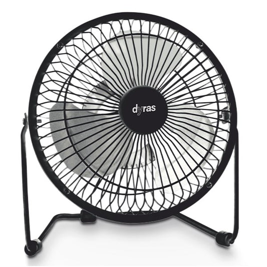 Ventilátor asztali DYRAS FGD-4B 14 cm 5W 1 fokozat fekete kép