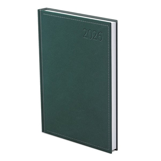 Határidőnapló TOPTIMER Traditional T015 A/5 heti fehér lapos zöld 2026. kép