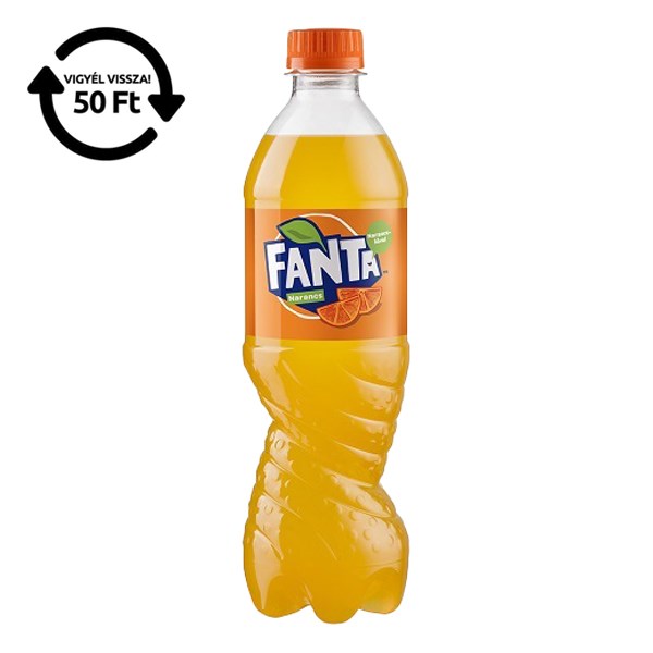 Üdítőital szénsavas FANTA Narancs 0,3L DRS kép