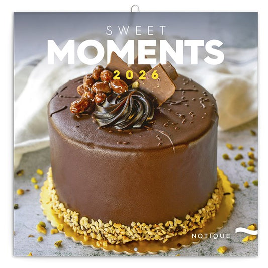 Lemeznaptár REALSYSTEM 300x300mm Sweet moments 2026. kép