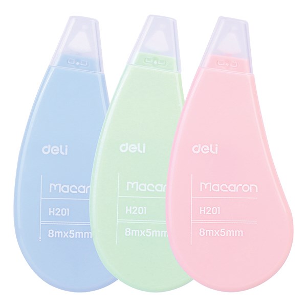 Hibajavító roller DELI Macaron 5 mm x 8 m pasztell kép