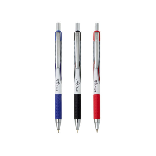 Golyóstoll 1,2 mm, Zebra Z-Grip Flight, piros kép