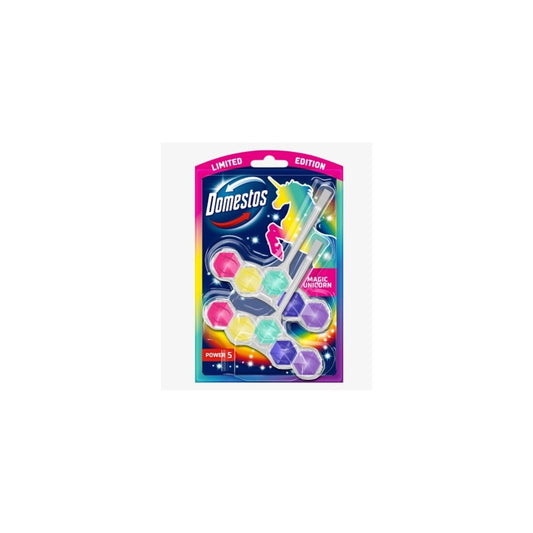 WC illatosító 2 x 50 g Power5 Domestos Magic Unicorn kép