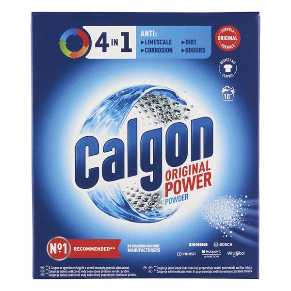 Mosógép vízlágyító por CALGON 500 g kép
