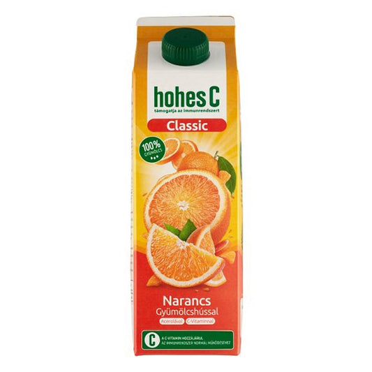 Gyümölcslé HOHES C Narancs-Acerola gyümölcshús 100% 1L kép