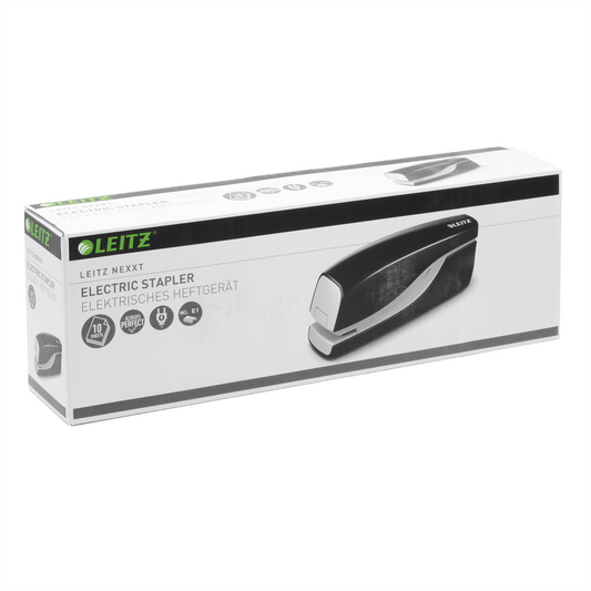 Tűzőgép elektromos 10lap NO.10 Leitz Nexxt fekete kép