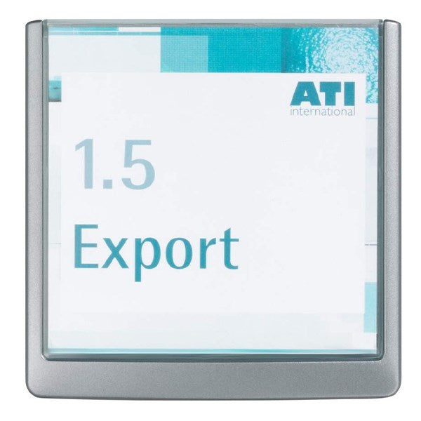 Irányítótábla DURABLE Click Sign 149x148,5 mm grafit kép