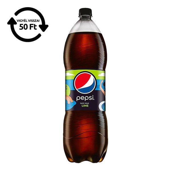 Üdítőital szénsavas PEPSI Lime 2L DRS kép