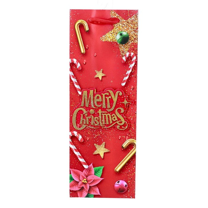 Italtasak CREATIVE 12,8x36x8,2 cm karácsonyi feliratos 3D glitteres zsinórfüles kép