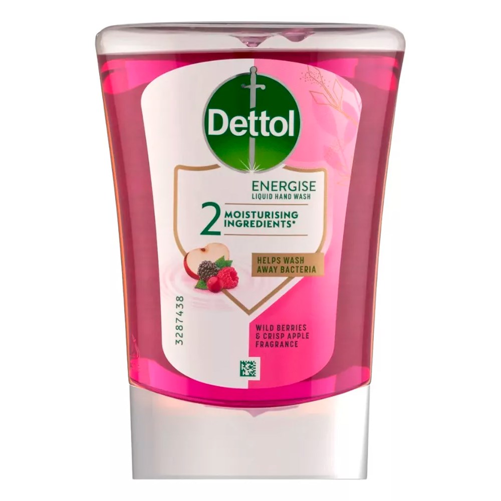 Érintés nélküli antibakteriális készülék utántöltő DETTOL Wildberry 250 ml kép