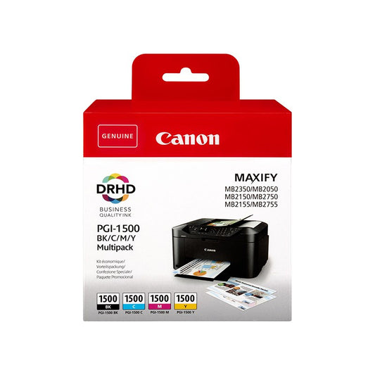 Festékpatron CANON PGI-1500XL Multipack (CMYB) kép