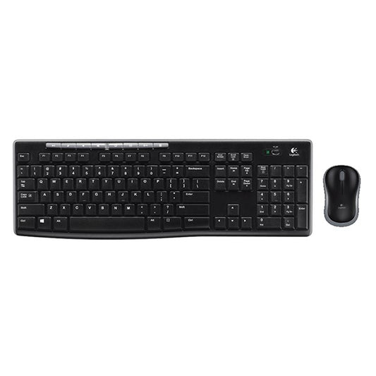 Billentyűzet vezeték nélküli LOGITECH MK270 2,4 Ghz fekete kép