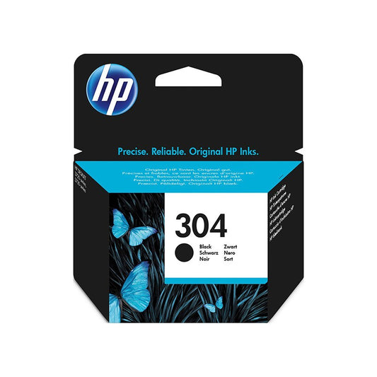 Festékpatron HP N9K06AEB (304) fekete kép