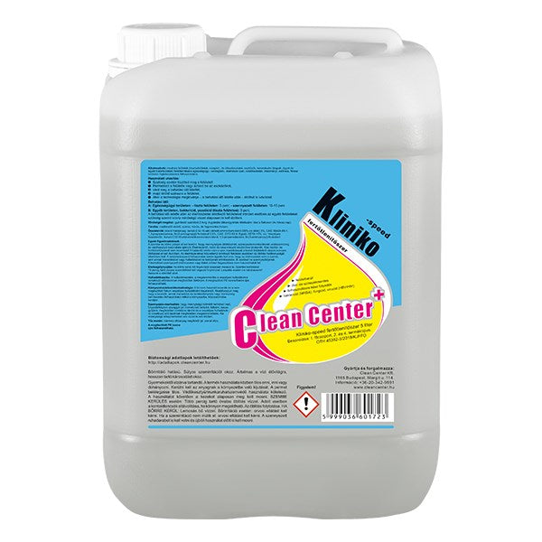 Fertőtlenítőszer utántöltő CLEAN CENTER Kliniko-speed 5L kép