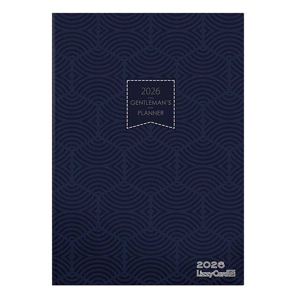Határidőnapló LIZZY CARD A/5 napi szivacsos For Men 2026. kép