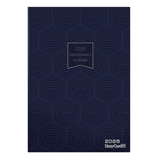 Határidőnapló LIZZY CARD A/5 napi szivacsos For Men 2026. kép