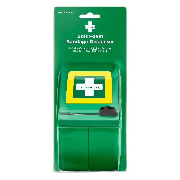 Sebtapasz adagoló CEDERROTH téphető/vágható 6cm x 4.5m, kék szalaggal kép