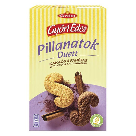 Keksz GYŐRI Édes pillanatok fahéjas kakaós 220 g kép