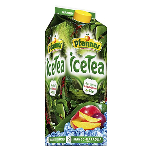Üdítőital szénsavmentes PFANNER ice tea mangó-maracuja 2L kép