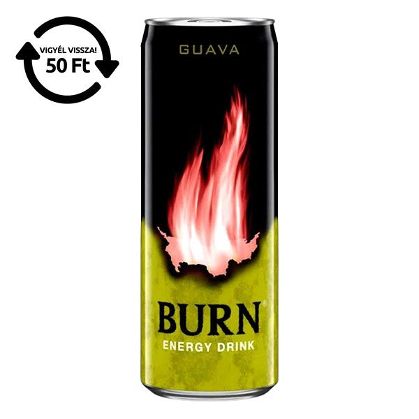 Energiaital BURN Guava 0,25L DRS kép