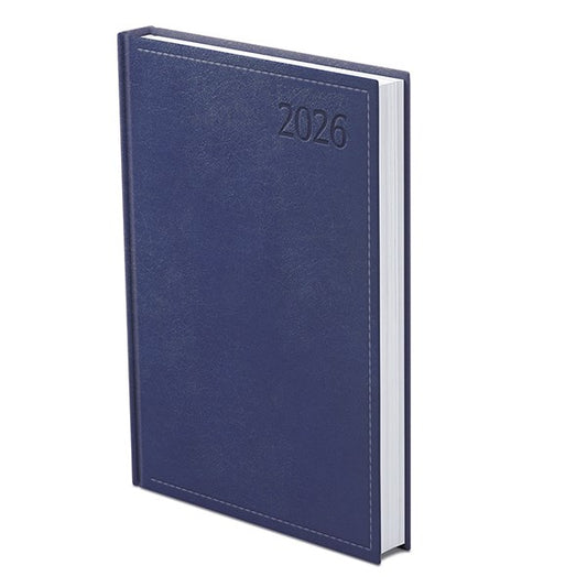 Határidőnapló TOPTIMER Traditional T022 B/6 napi fehér lapos kék 2026. kép