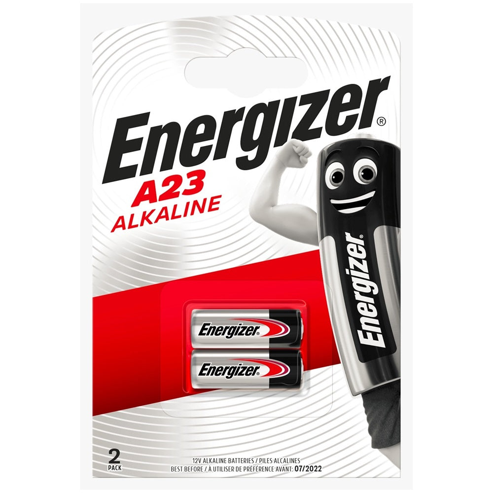Elem A23 12V-os alkáli riasztó elem 2 db/csomag, Energizer kép