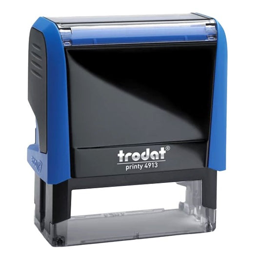 Bélyegző TRODAT Printy 4.0 4913 kék ház kék párna kép