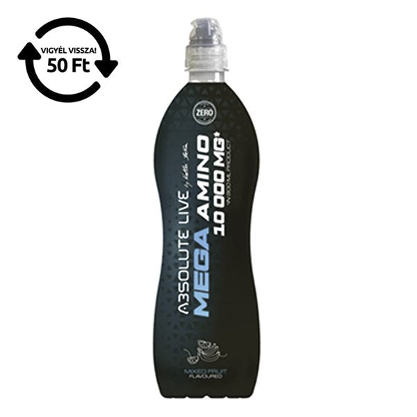 Sportital ABSOLUTE LIVE Mega amino mix vegyesgyümölcs 900 ml DRS kép