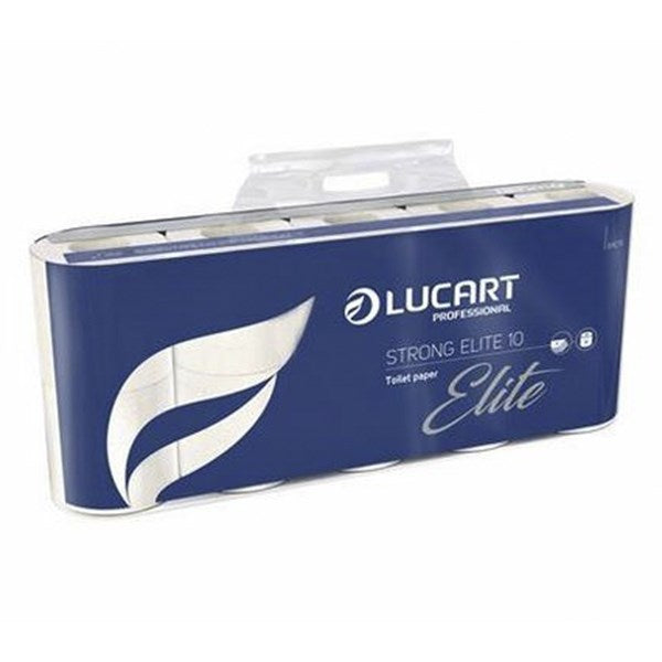 Toalettpapír LUCART Strong Elite 4 rétegű 10 tekercses fehér 120 lap kép