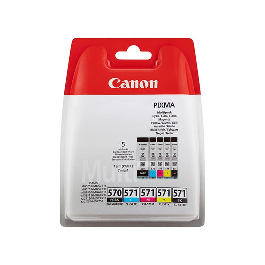 Festékpatron CANON PGI-570/CLI-571 PGBK kép
