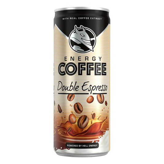 Kávés tej HELL Energy Coffee Double Espresso 250ml kép