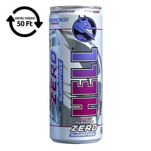 Energiaital HELL Zero Berry 0,25L DRS kép