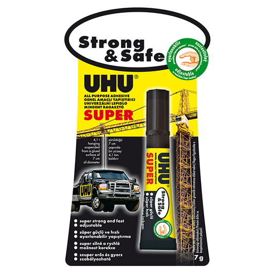 Pillanatragasztó UHU Super Strong&safe 7 g kép