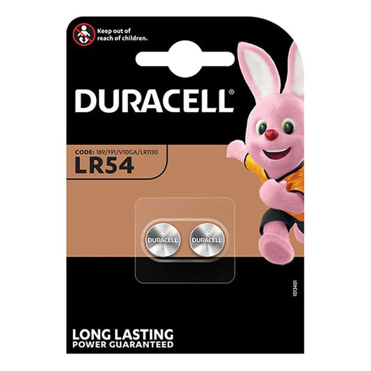 Gombelem DURACELL LR54 2-es kép