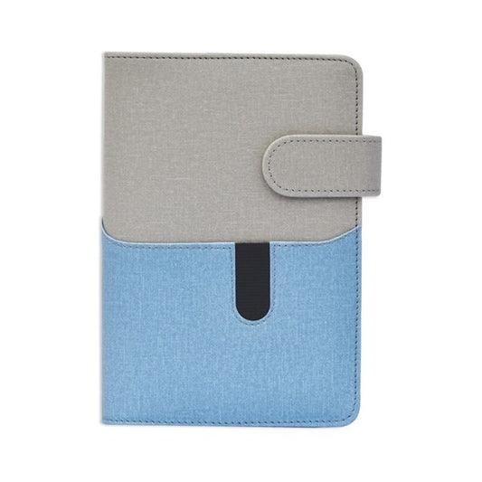 Gyűrűs kalendárium SATURNUS L229 sárga lapos szürke-kék műbőr 2026. kép